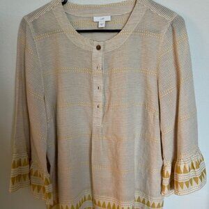 Women's 3/4 sleeve top from J. Jill